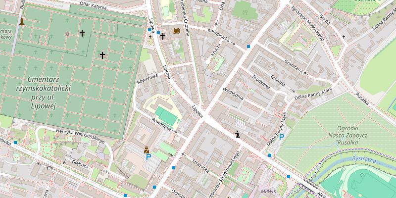 Map showing the CIBHER office at Wschodnia 6/15, 20-015 Lublin, Poland